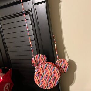 Mickey Mouse!! Vera Bradley Multicolor Crossbody Bag